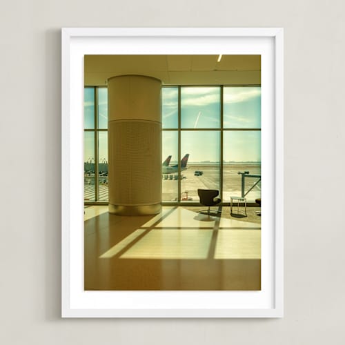 This is a golden hour art with standard by Michael Mishali called take flight