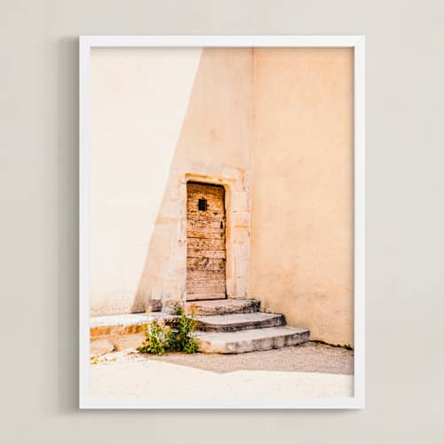 This is a stone art with standard by Olivia Kanaley Inman called provencal