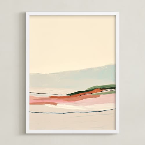 This is a cream art with standard by Caryn Owen called marine layer