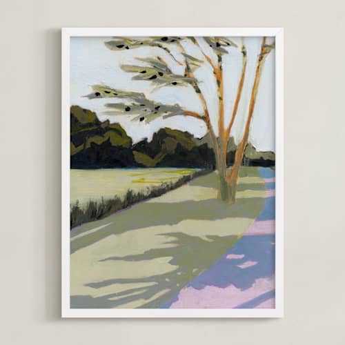 This is a green art with standard by Lottie Aldarwish called shadow path