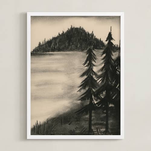 This is a moonlight art with standard by Teju Reval called misty night 2