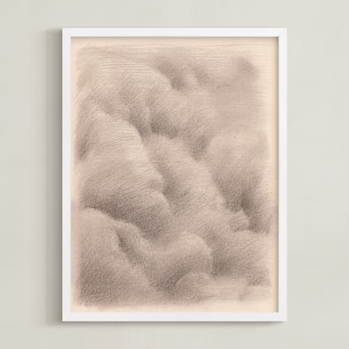 This is a vintage ivory art with standard by jinseikou called la nube