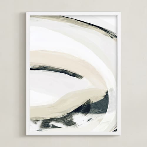 This is a charcoal art with standard by Melanie Severin called to wander ii