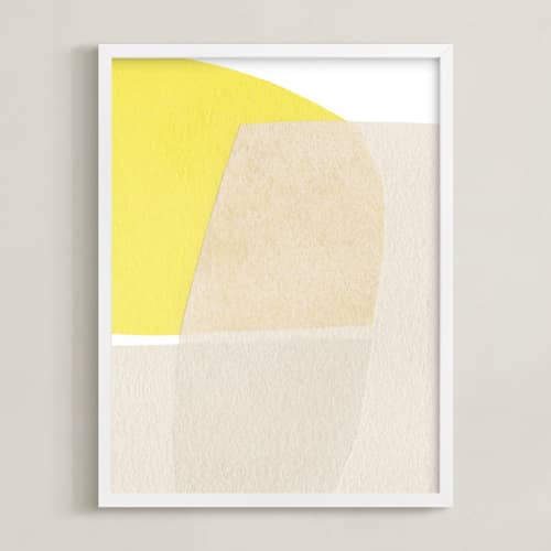 This is a limoncello art with standard by Carrie Moradi called sunshine wicker i