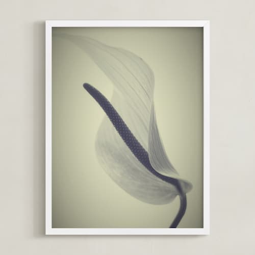 This is a dark beige art with standard by M.E.Segantini called my love for calla #1