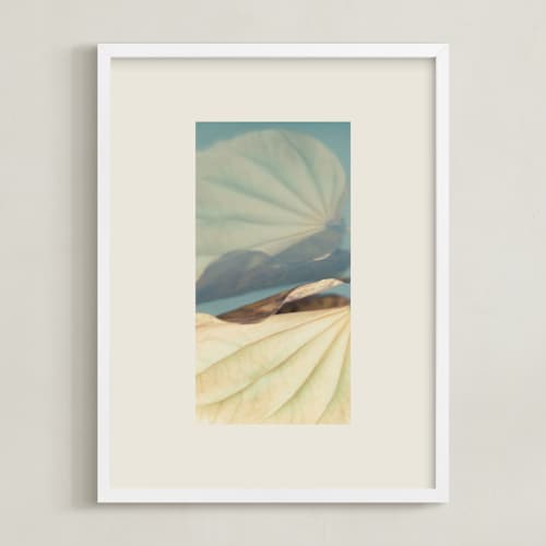 This is a blue sage art with standard by Shawna Urban called it's a beautiful life ii