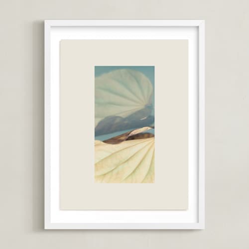 This is a blue sage art with standard by Shawna Urban called it's a beautiful life ii