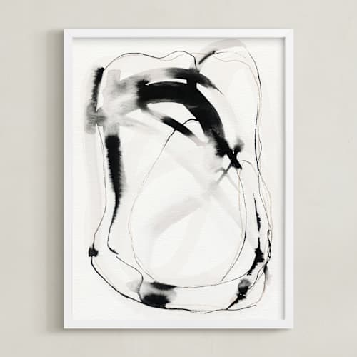 This is a charcoal art with standard by Melanie Severin called engage