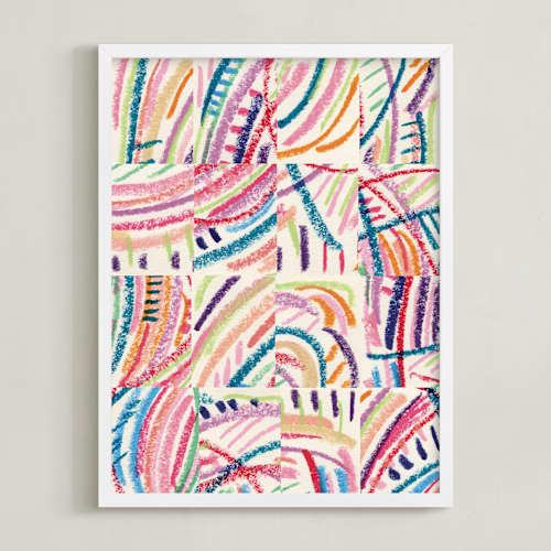 This is a warm tropics art with standard by Ro Pacifico called color puzzle