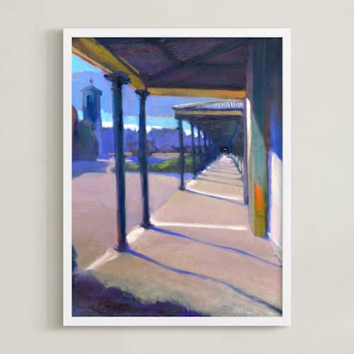 This is a cool beige art with standard by Sue MacLeod-Beere called melting reality