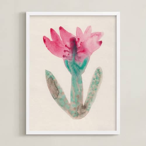 This is a blossom pink art with standard by Alisa Galitsyna called the morning garden 3