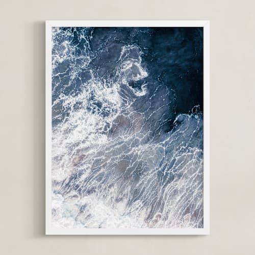 This is a deep sea art with standard by Tania Medeiros called ocean's brushstrokes 2