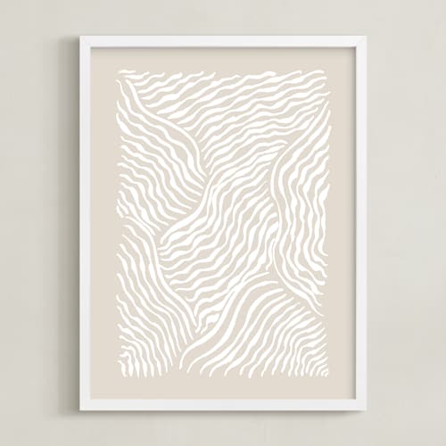 This is a coastal drift art with standard by Jayne Alfieri called watery patchwork