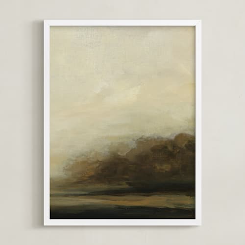 This is a beige art with standard by Haley Knighten called slow evening 2