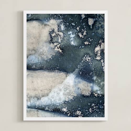 This is a celestial art with standard by Courtney Crane called what lies beneath ll