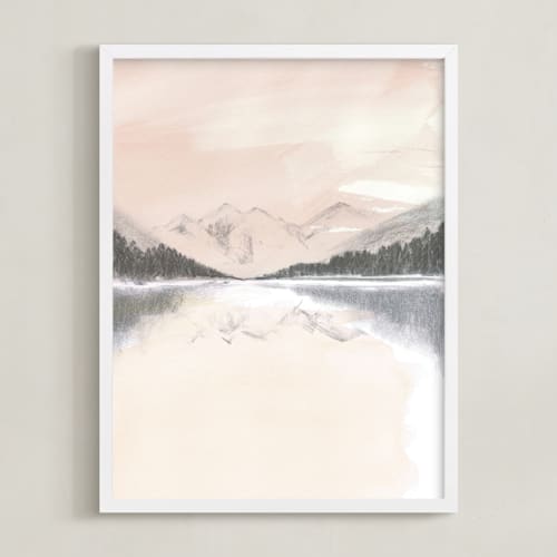 This is a mist art with standard by Teju Reval called dreamy lake