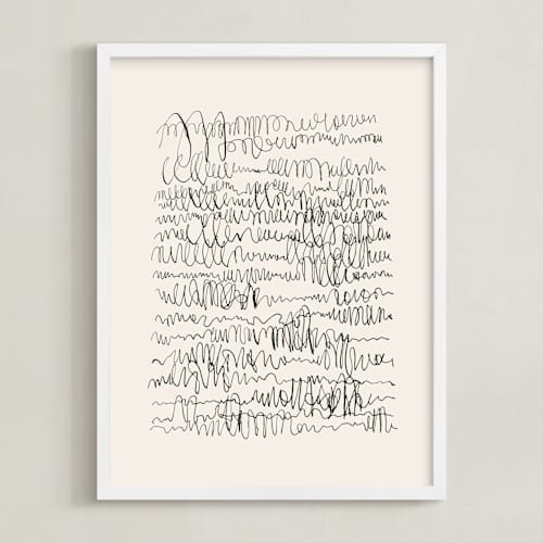 This is a monochrome art with standard by Catilustre called nature, you and me n.4 i