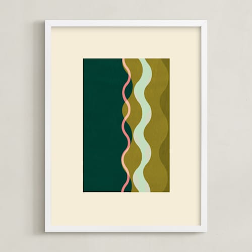 This is a forest art with standard by Baumbirdy called transparent waves