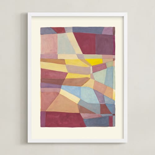 This is a peach art with standard by Catilustre called globe plot