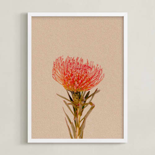This is a clay art with standard by Paola Benenati called protea collection 1