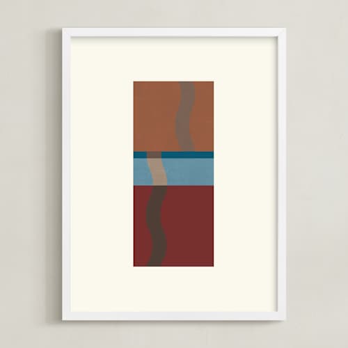 This is a rustic art with standard by Baumbirdy called rise 2