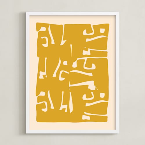 This is a honey art with standard by Beth Vassalo called floor plan