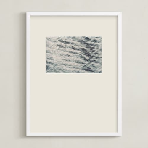 This is a taupe sand art with standard by Shawna Urban called sand and sea 1