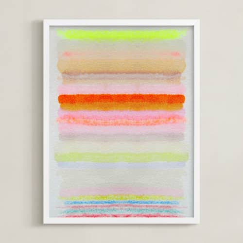 This is a vibrant pastel art with standard by HAPI ART called inner light