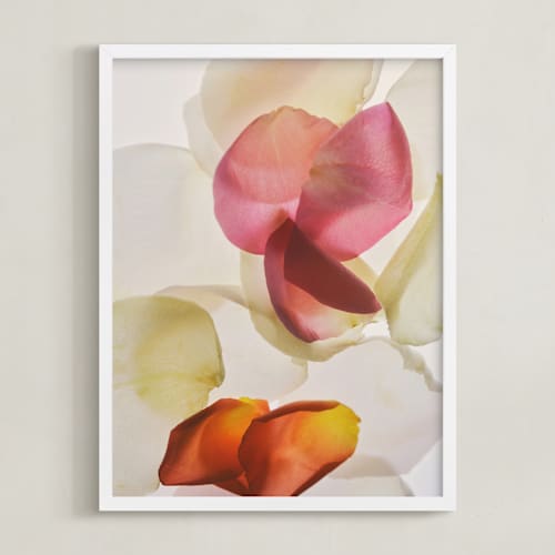 This is a rose art with standard by Karen Kardatzke called inventing a flower