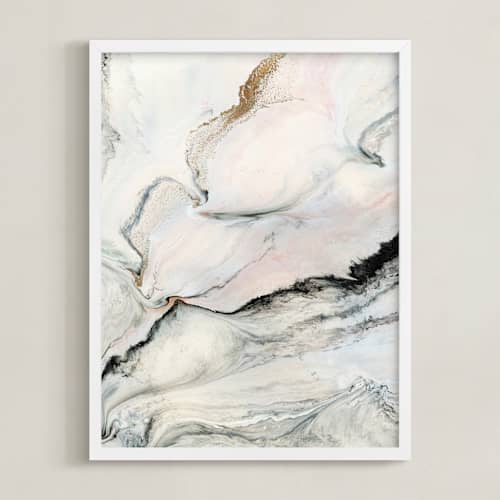 This is a pewter art with standard by Melanie Severin called beneath the layers