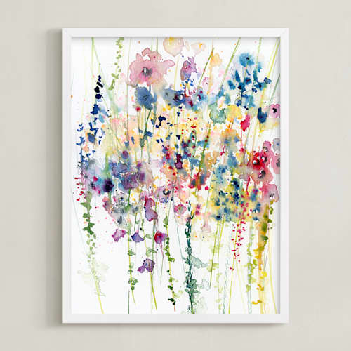 This is a rose art with standard by Lindsay Megahed called wildflowers