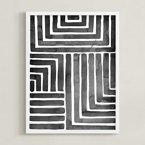 This is a smoke art with standard by Kristine Sarley called hard & soft