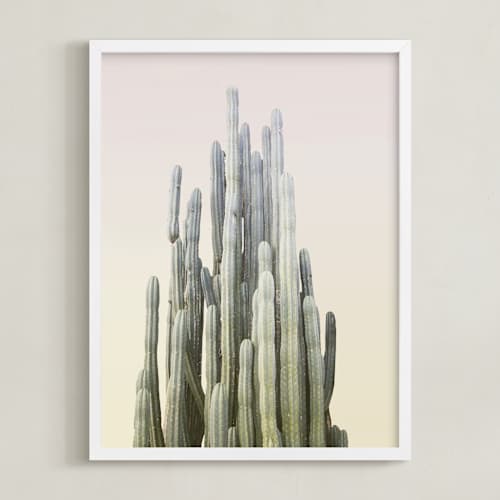 This is a summer palette art with standard by Wilder California called summer yellow cactus