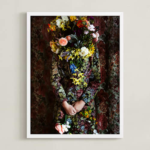 This is a magical rose art with standard by Theresa Bear called shes blooming