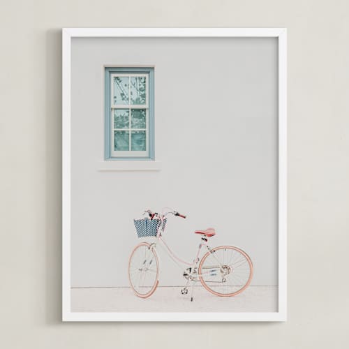 This is a pink glow art with standard by Sara Hicks Malone called sweet ride