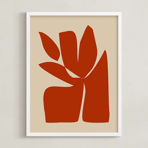 This is a scarlet art with standard by Beth Vassalo called sculpt