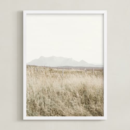 This is a wheat art with standard by Kamala Nahas called highland prairie iii