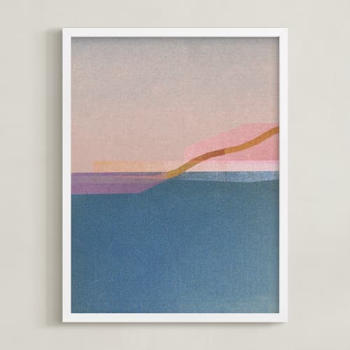 This is a ocean art with standard by Sumak Studio called horizons iv