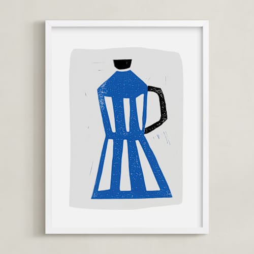 This is a adria art with standard by Maja Cunningham called linocut: italia