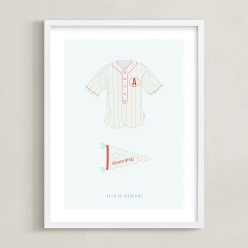 This is a sky personalized art for kids with standard by Tyler Tea called pastime