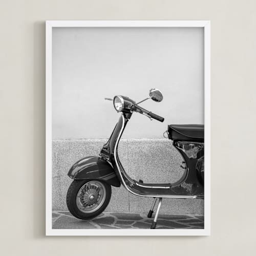 This is a charcoal black kids wall art with standard by Tania Medeiros called ciao