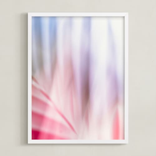 This is a berry kids wall art with standard by Kamala Nahas called abstract palms ii