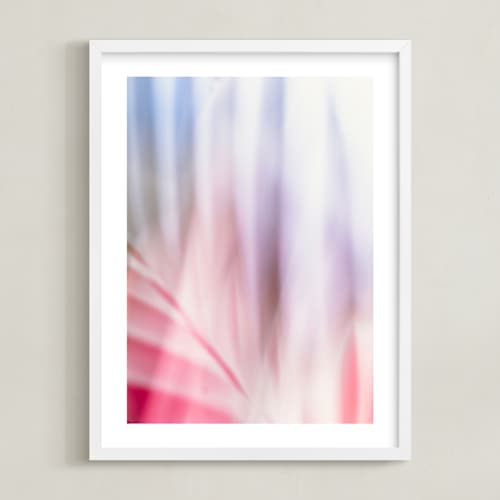 This is a berry kids wall art with standard by Kamala Nahas called abstract palms ii