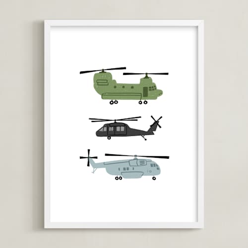This is a steel kids wall art with standard by Rebecca Smith called chopters