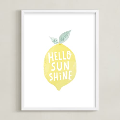 This is a lemon art with standard by Karidy Walker called sunshine lemon