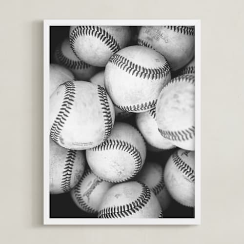 This is a black art with standard by Kamala Nahas called play ball