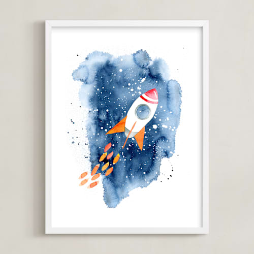 This is a starry sky art with standard by Katrina Pete called space adventure