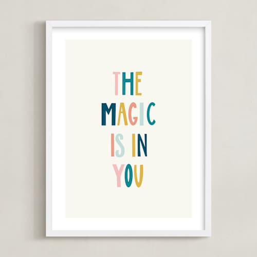 This is a buttercream art with standard by Elizabeth Bishop called the magic is in you