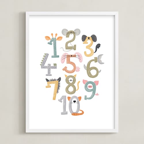 This is a pastels art with standard by Serineh Eliasian called numbers in disguise