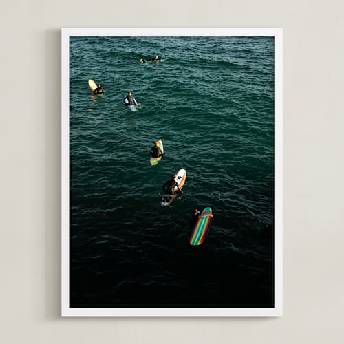 This is a ocean art with standard by Shannon Howard called surf social